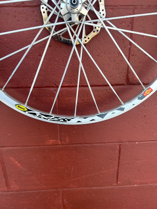 Mavic Crossmax SL Silver 26" Disc Brake Front Wheel