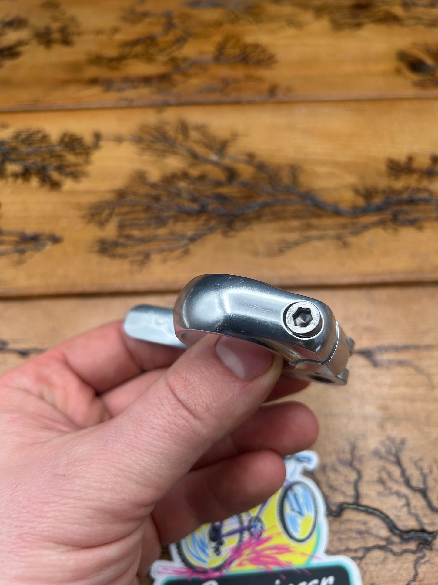 Salsa 30.6mm Silver Flip Lock Seatpost Collar