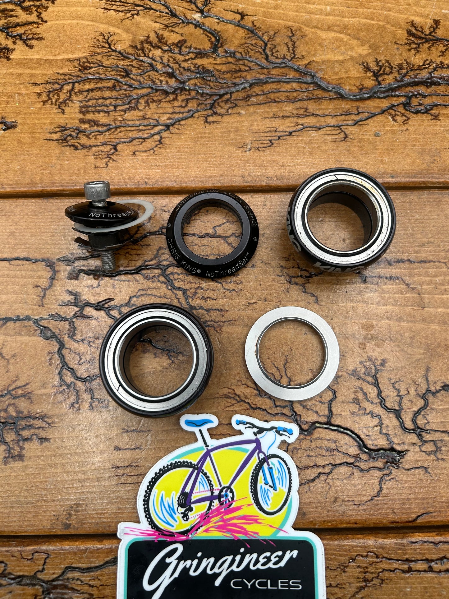 Chris King 1 Inch Black NoThread Threadless Headset