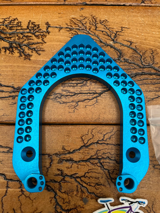 Improve Part Rock Shox Judy Turquoise Anodized Fork Brace / Arch
