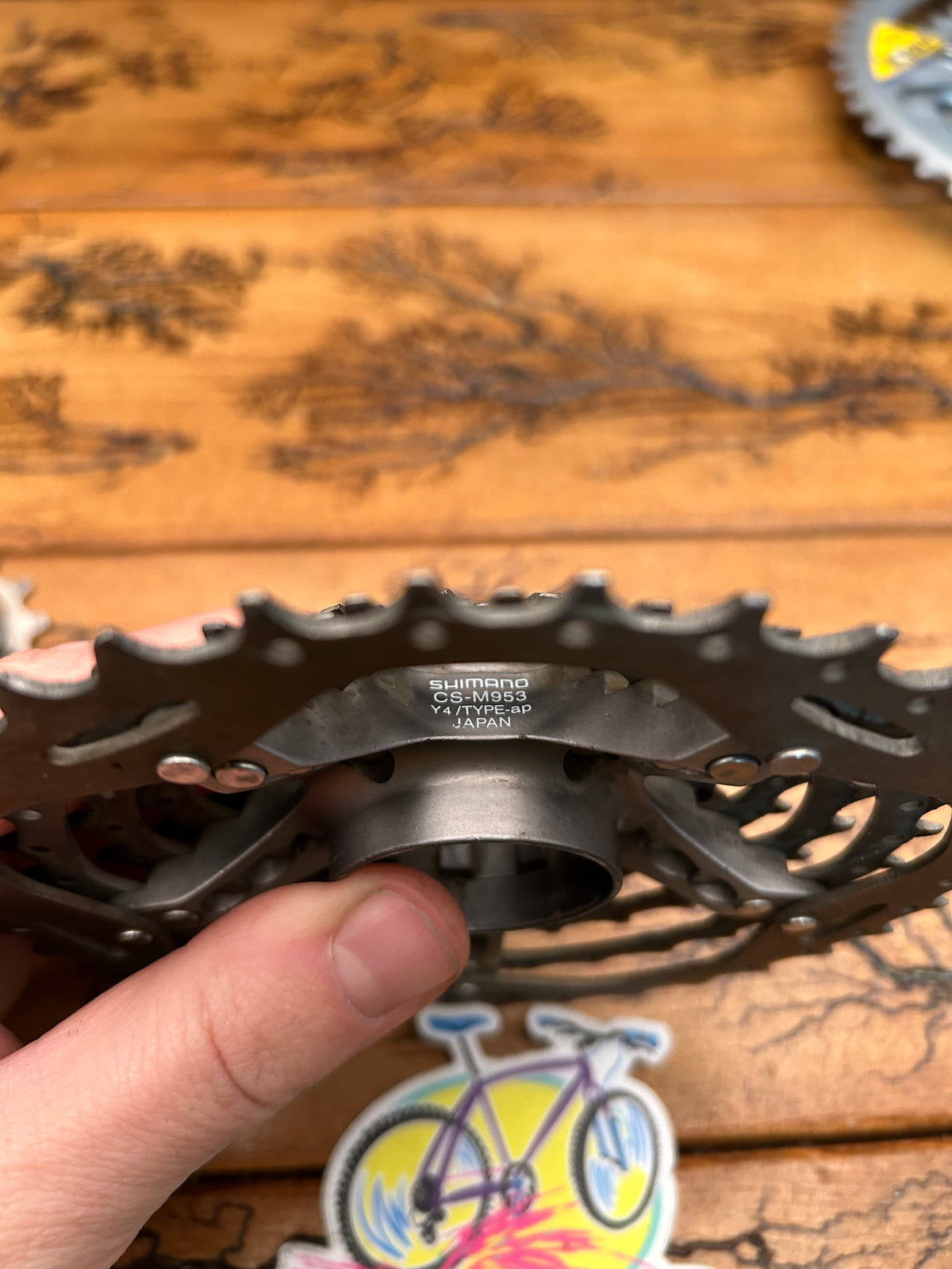Shimano XTR CS-M953 12-34 9 Speed Cassette
