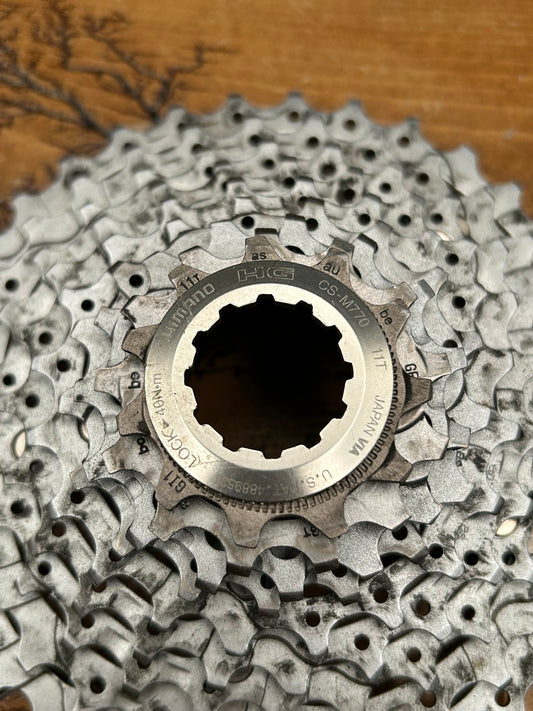 Shimano Deore XT CS-M770 11-34 9 Speed Cassette