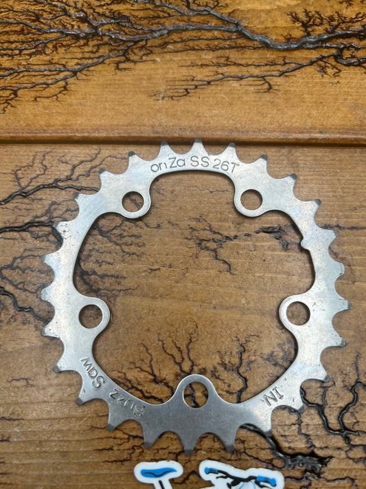Onza Buzz Saw 26 Tooth 74 BCD Stainless Steel Chainring