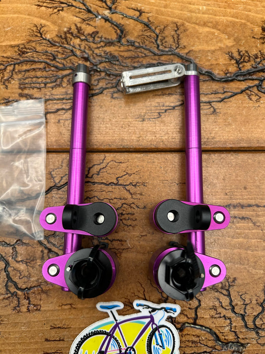 Improve Part Purple Anodized Onza Style V Brake