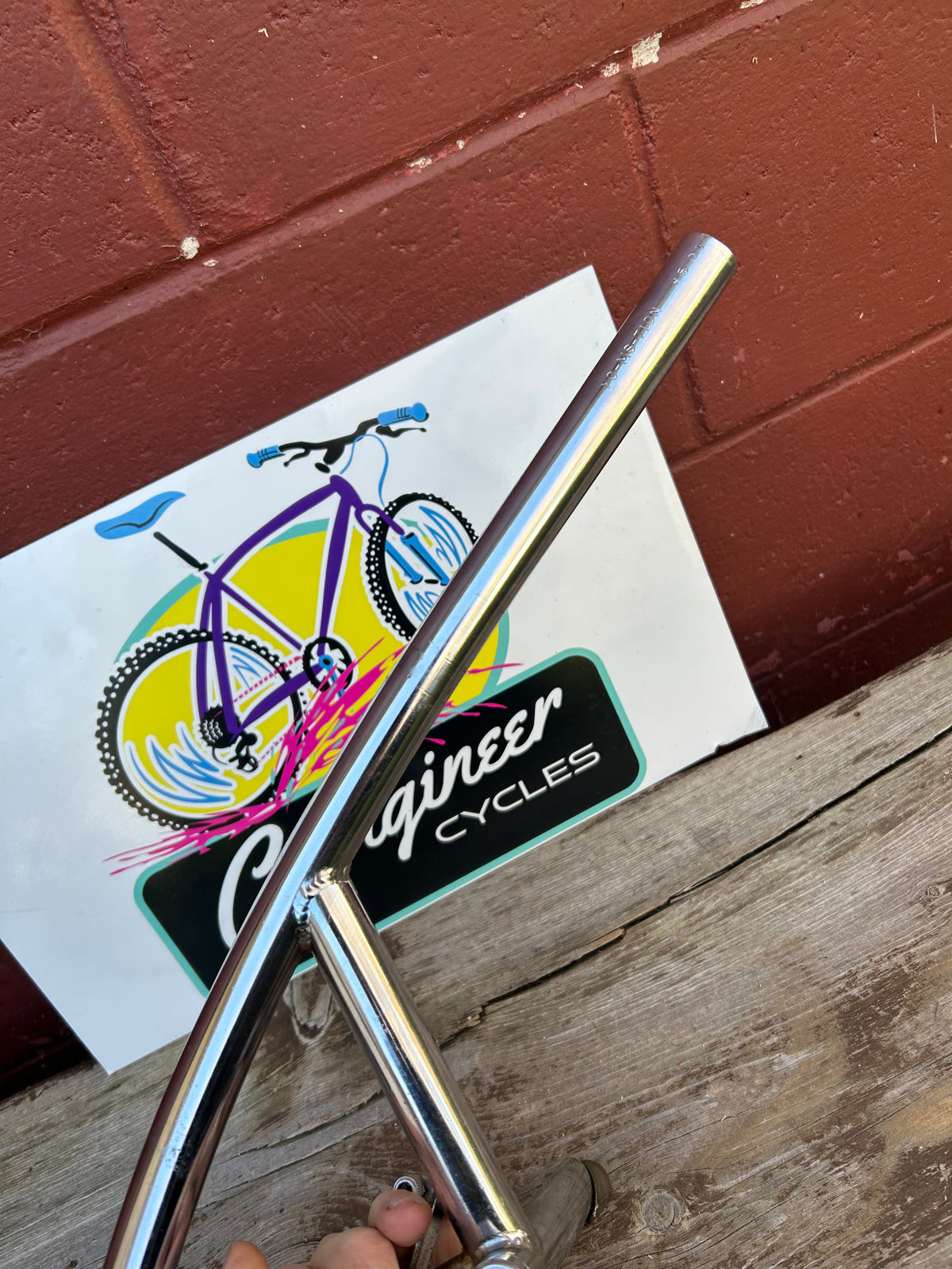 680mm 1 Inch 21.1mm Quill Bullmoose Handlebar