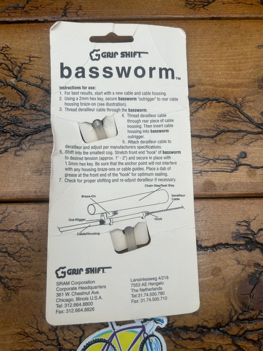 Sram Gripshift Clear Bassworm NOS