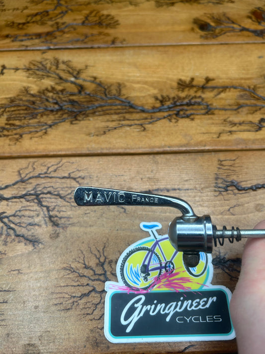 Mavic Silver Front Quick Release Skewer