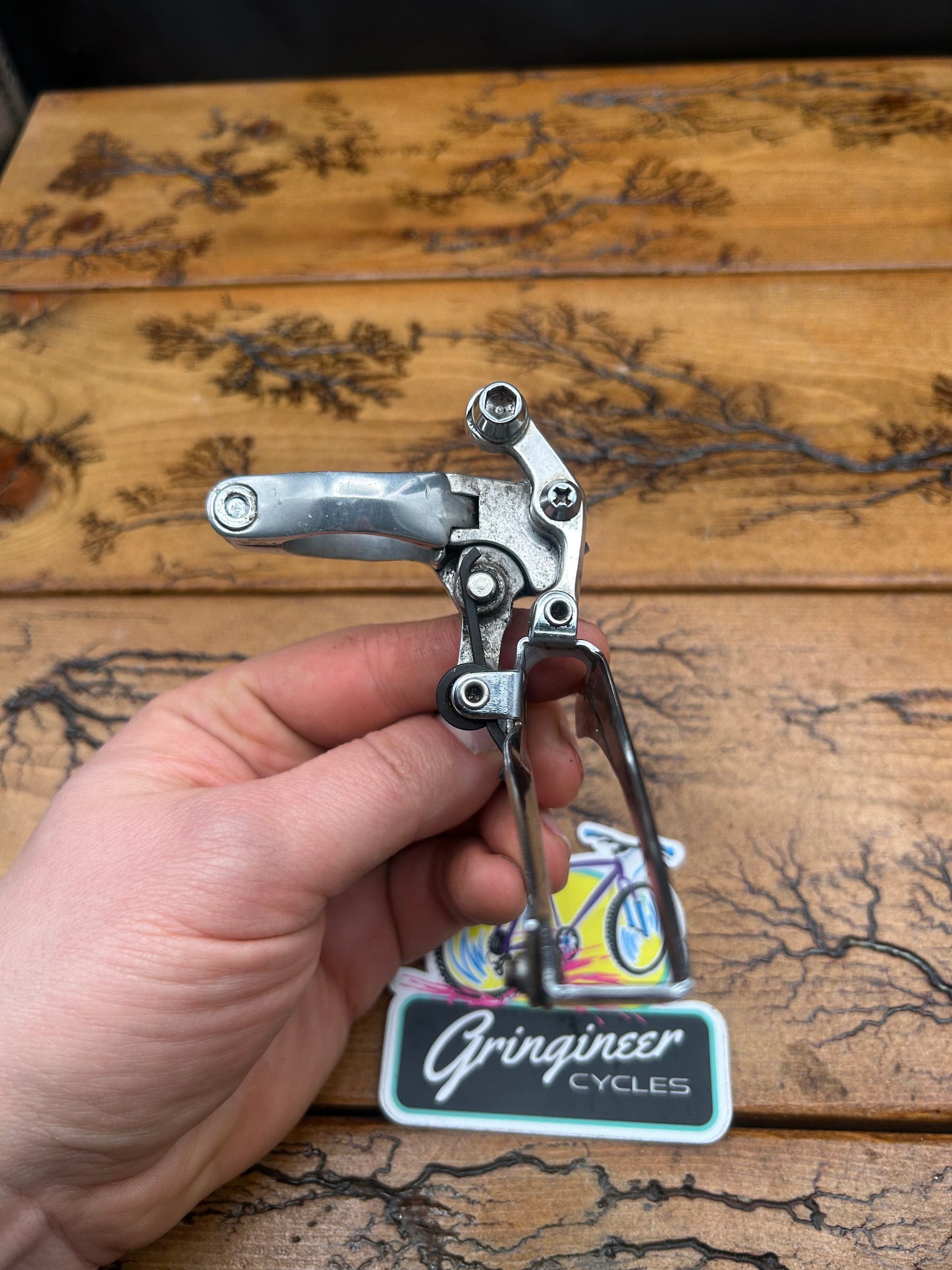 Suntour Superbe Pro FD-SB00 28.6mm Bottom Pull Front Derailleur