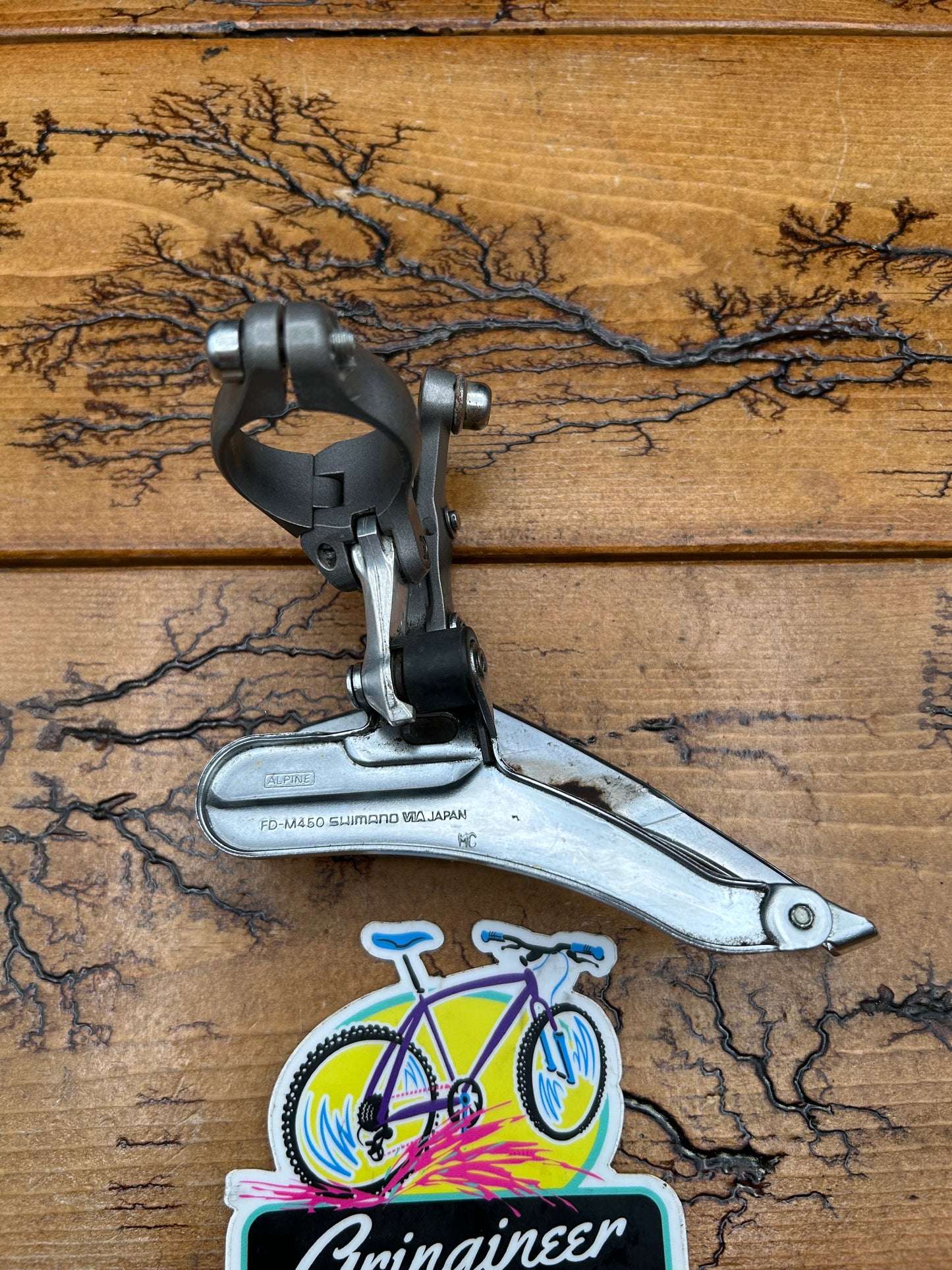 Shimano Exage Mountain FD-M450 28.6mm Bottom Pull Front Derailleur