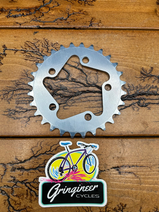 Blackspire 28 Tooth 74 BCD 5 Bolt Chainring NOS