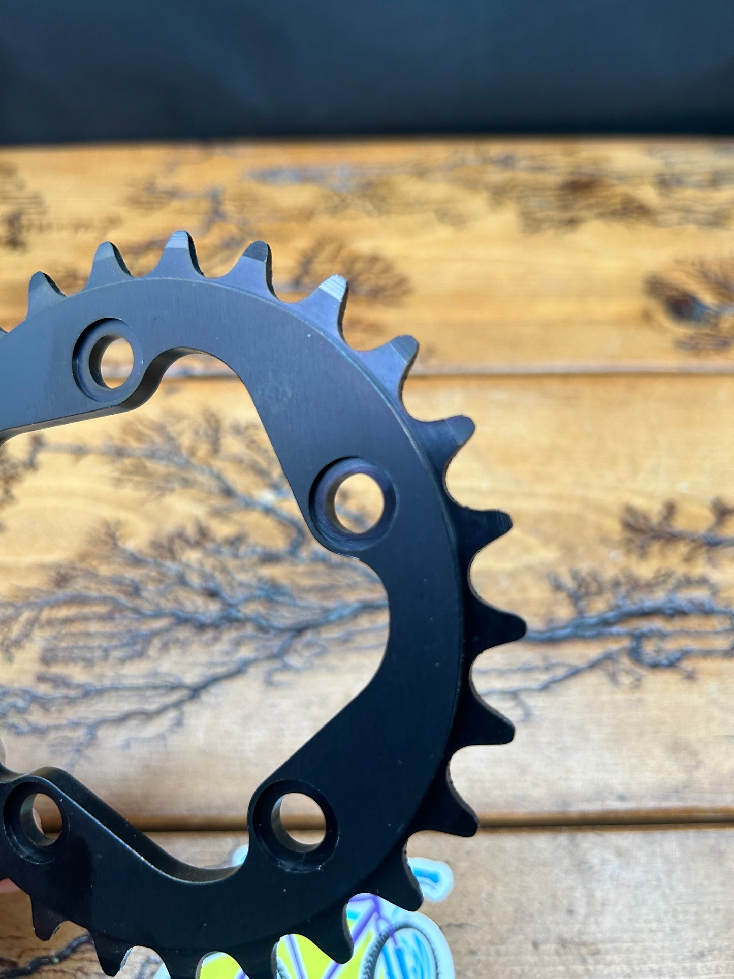 Blackspire 26 Tooth 74 BCD 5 Bolt Black Chainring NOS