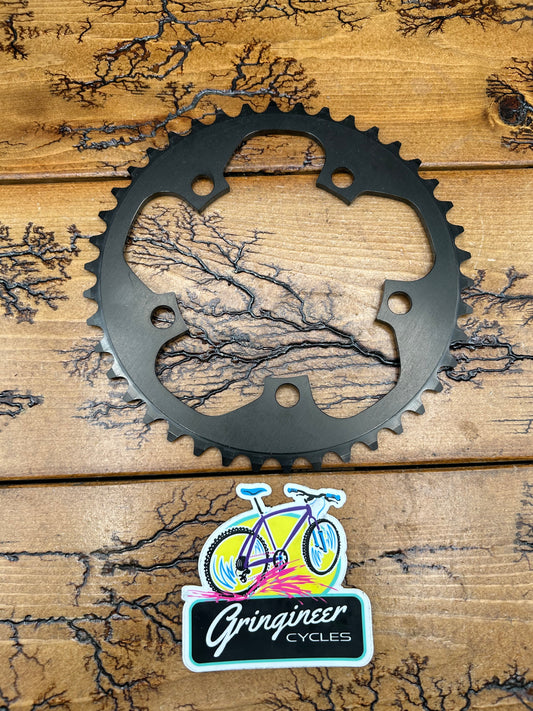 Blackspire 42 Tooth 110 BCD 5 Bolt Black Chainring NOS