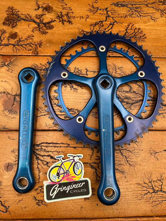 Galli Aerodynamic KL / Criterium Blue Anodized Mini Groupset