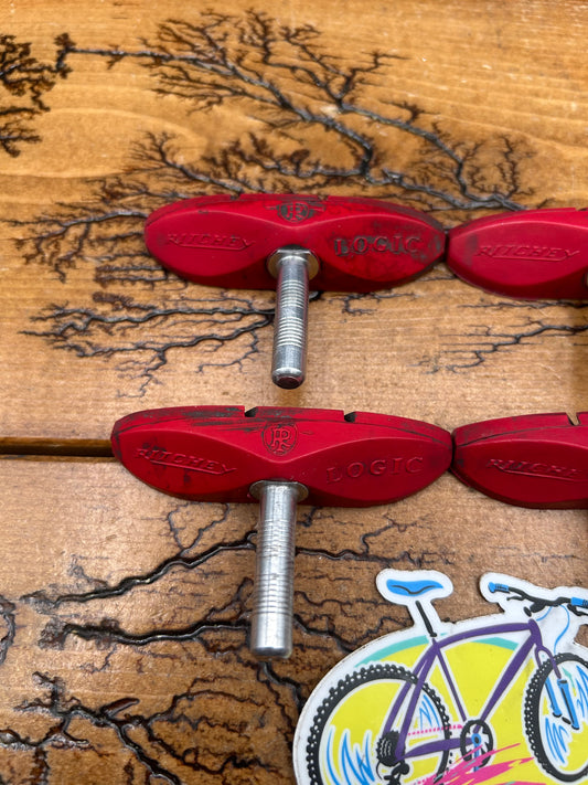 Ritchey Logic Kool Stop Salmon Threadless Brake Pads Set of 4