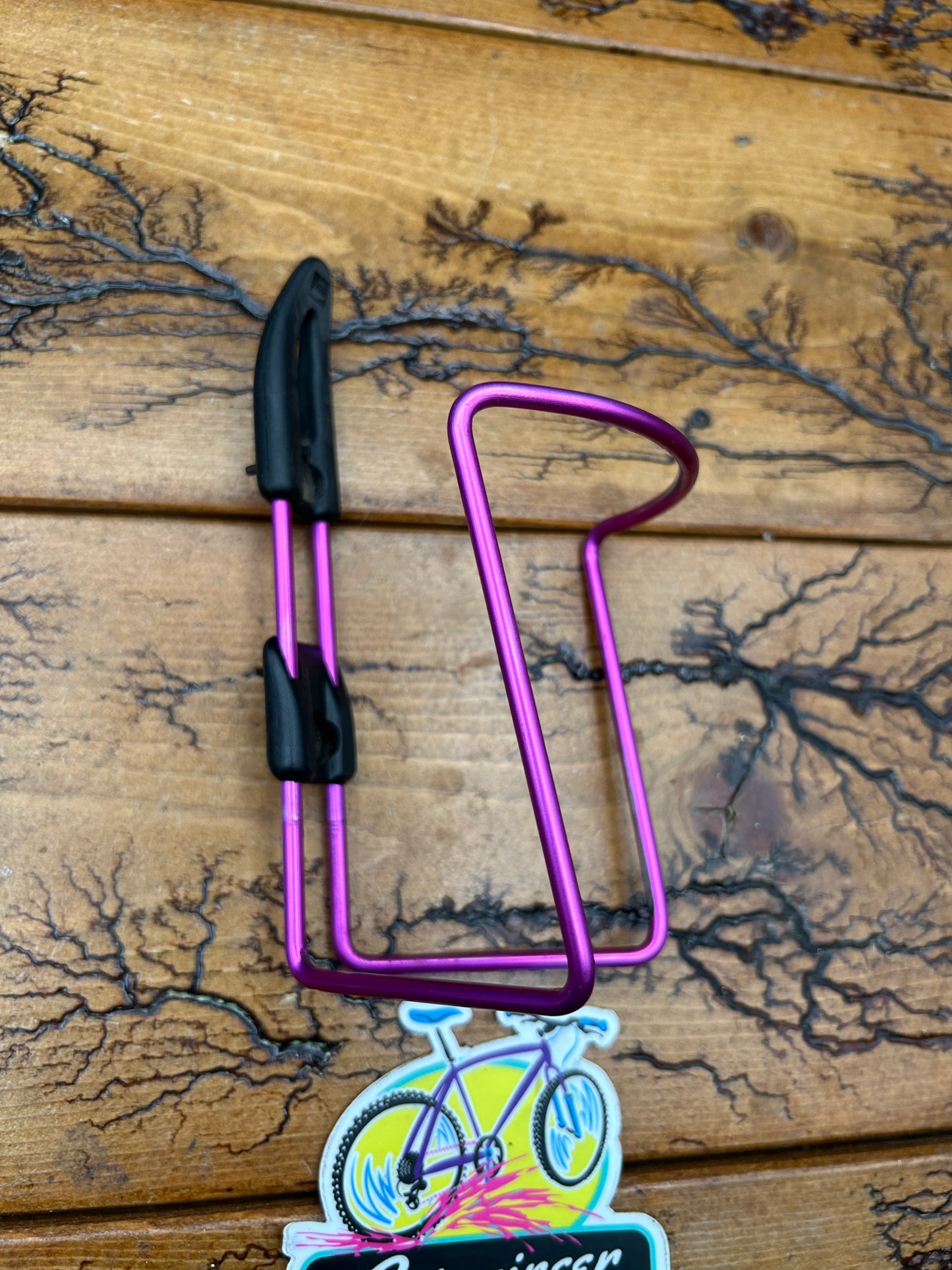 Purple Anodized Water Bottle Cage