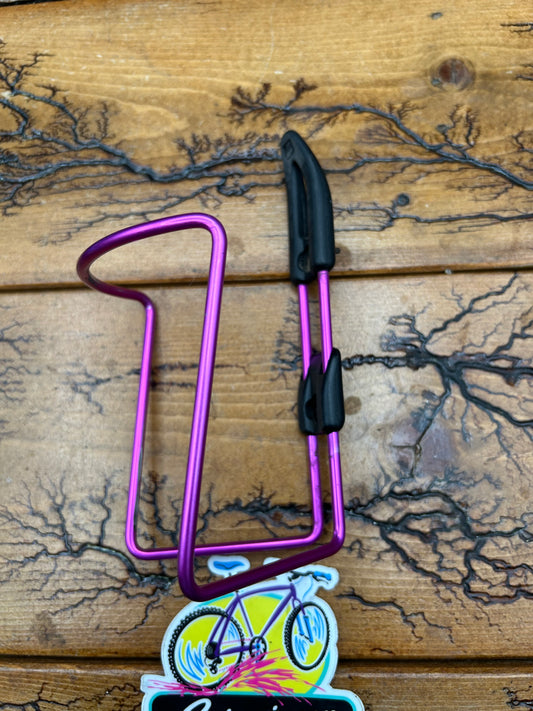 Purple Anodized Water Bottle Cage