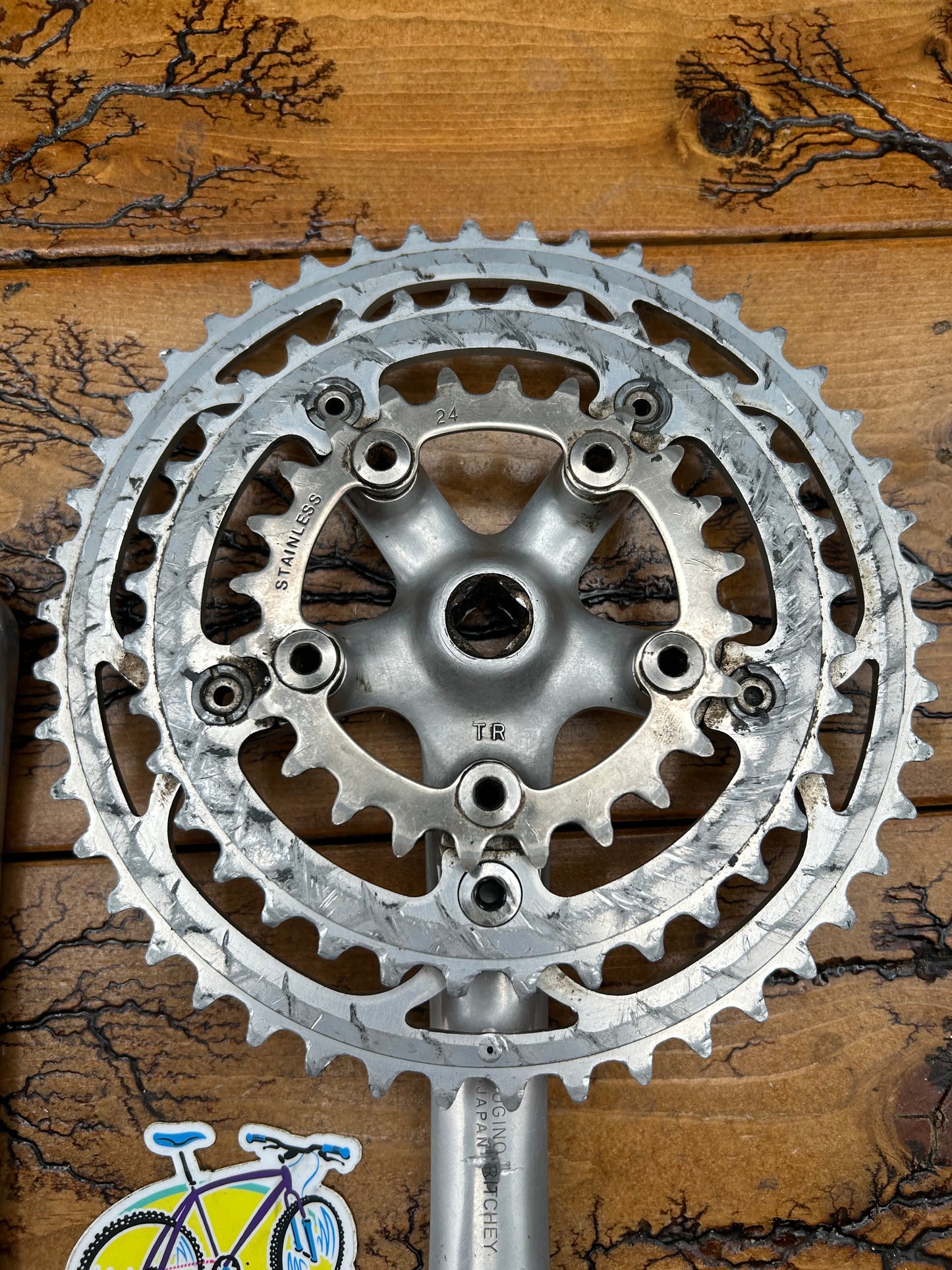 Ritchey Logic 46/36/24 175mm Square Taper Crankset
