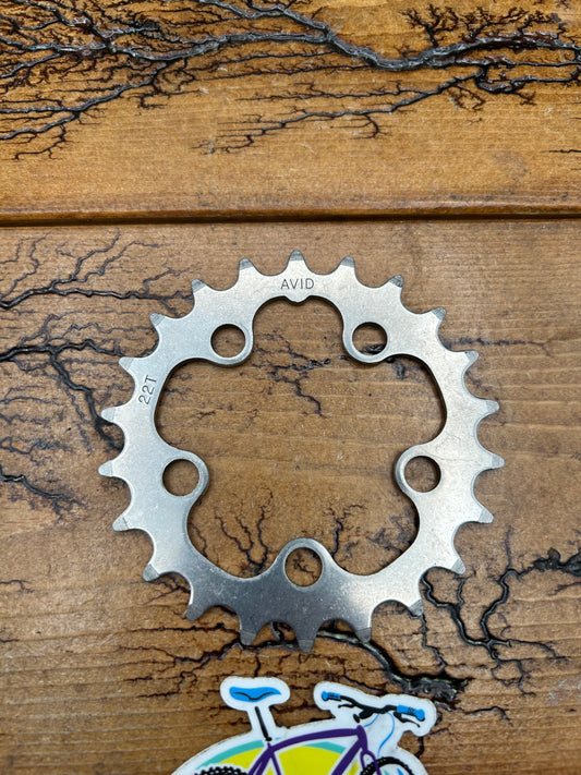 Avid 22 Tooth 58 BCD Steel Chainring