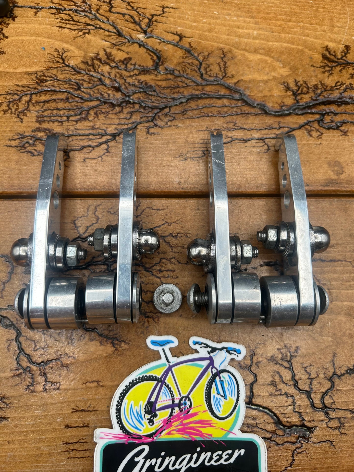 Grafton Re-Entry Brake Levers and Speed Controller Silver Brake Set
