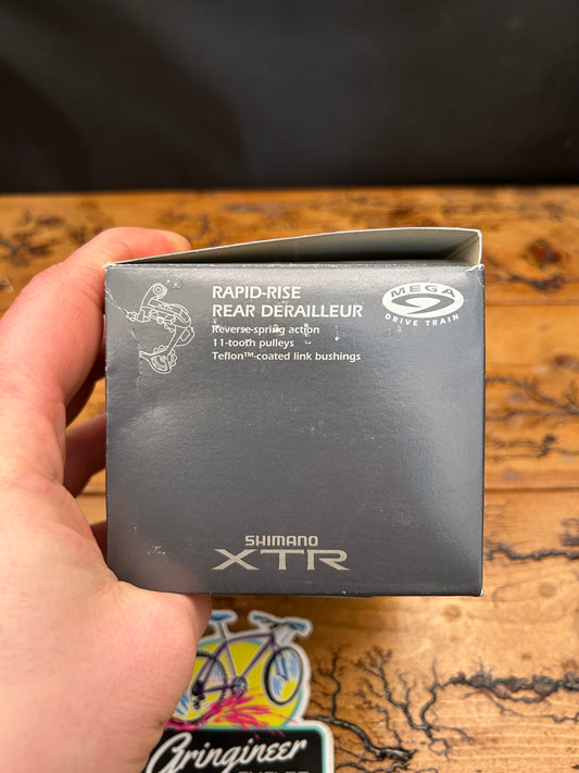 Shimano XTR RD-M953 9 Speed Rapid Rise Short Cage Rear Derailleur NOS