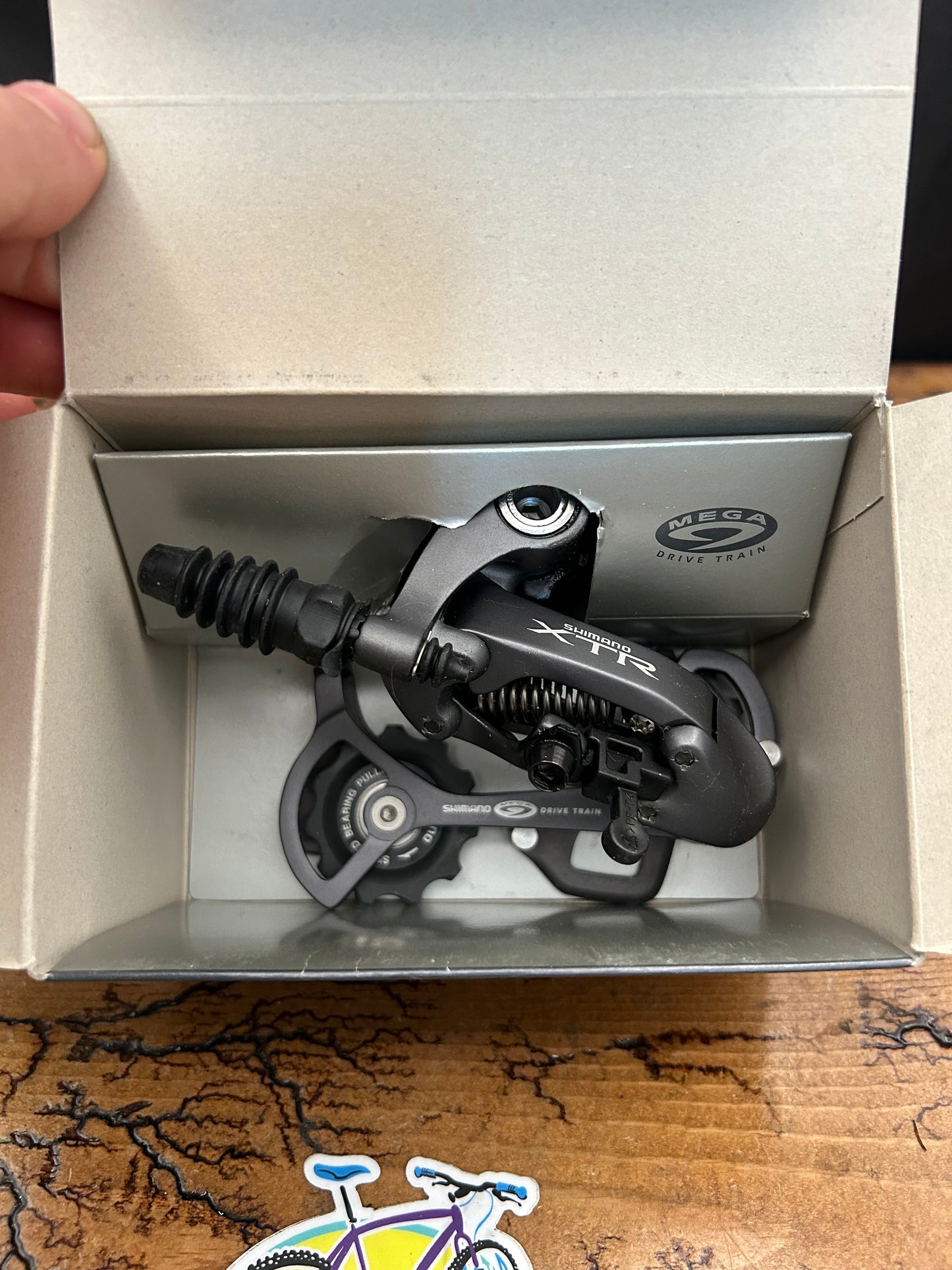 Shimano XTR RD-M953 9 Speed Rapid Rise Short Cage Rear Derailleur NOS