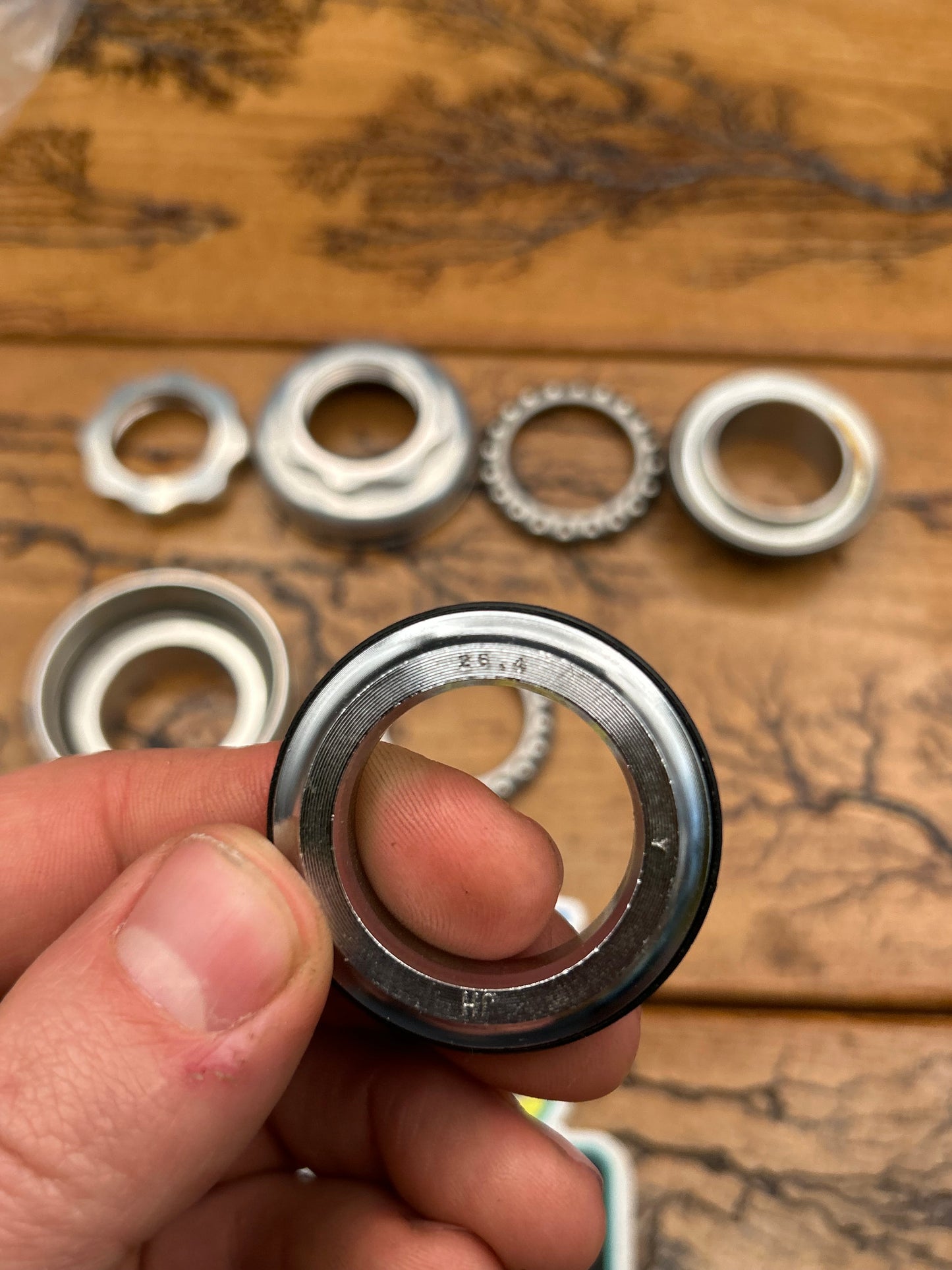 Shimano 600 HP-6207 1 Inch ISO Threaded Headset NOS