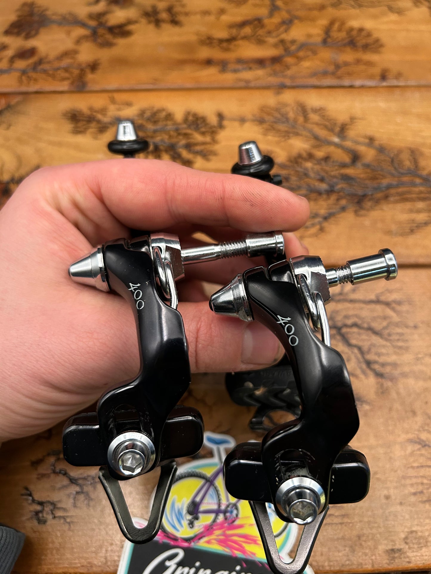 Dia Compe Royal Gran Compe 400 Black Brake Set NOS