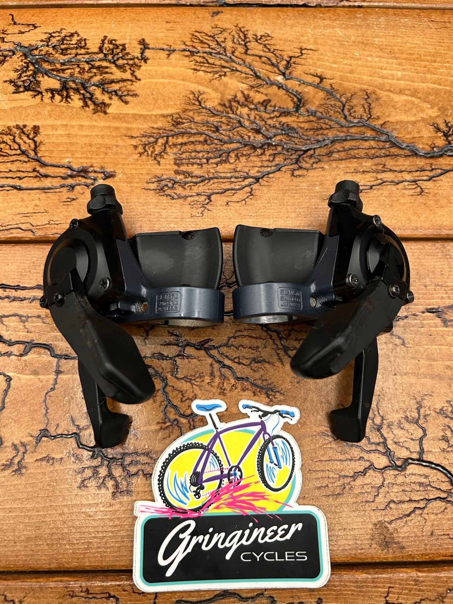 Shimano Deore LX SL-M570 3x9 Shifter Set
