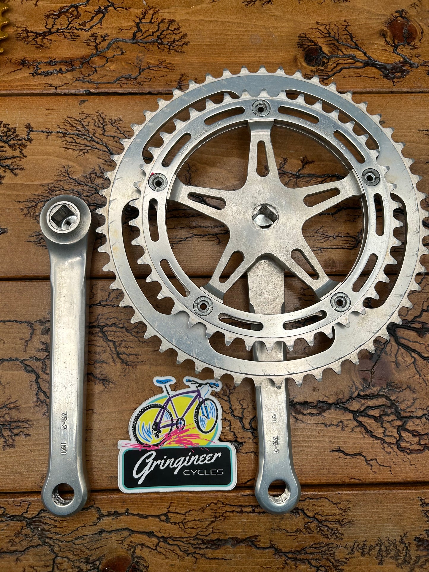 Sugino Mighty Competition 53/42 171mm Crankset