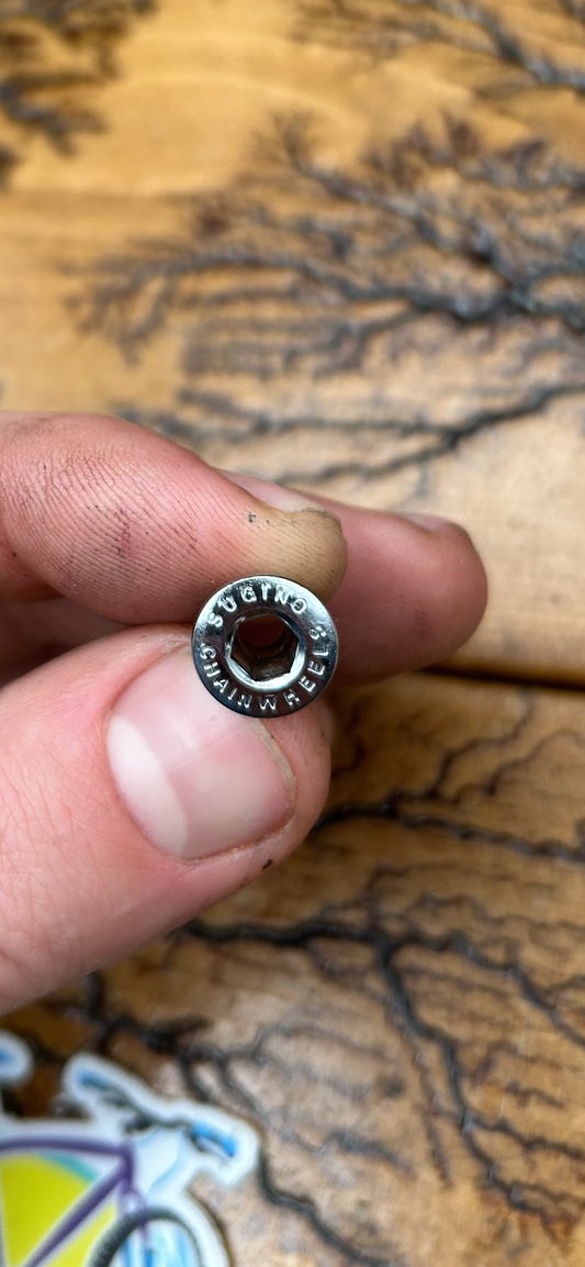 Sugino Chainring Bolts Set Of 5 NOS