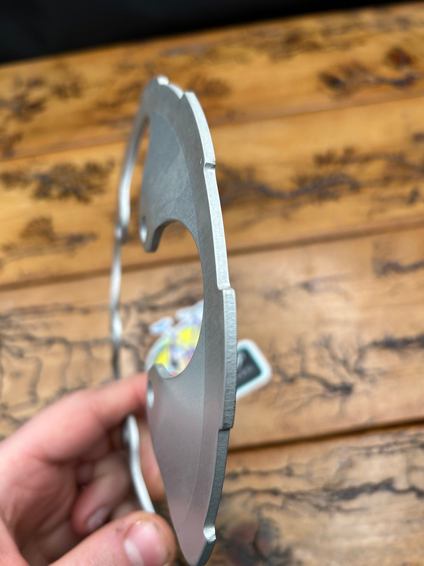 Girvin Silver Rock Ring 5 Bolt 94 BCD Bash Guard