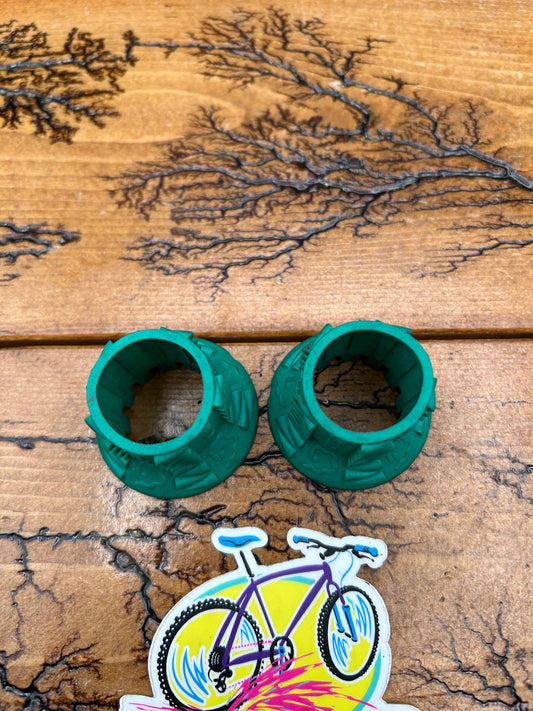 Sram Shark Tooth Grip Shift Green Grips