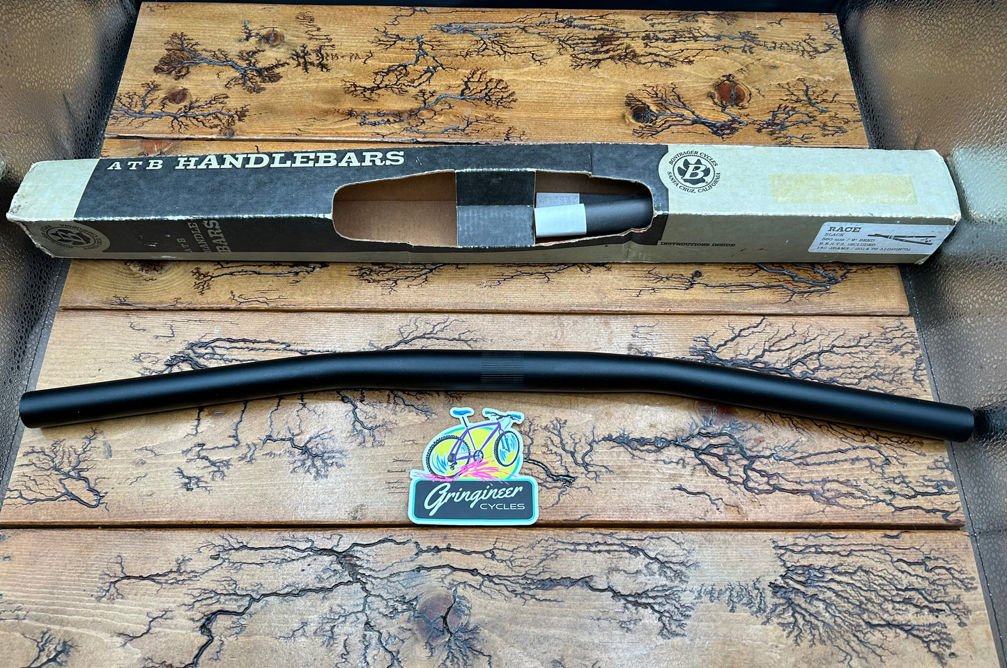 Bontrager Race 9 Degree 560mm Black Handlebar NOS