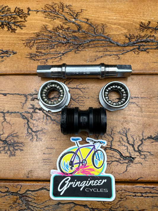 Shimano 70x122.5mm Italian Threaded Square Taper Bottom Bracket