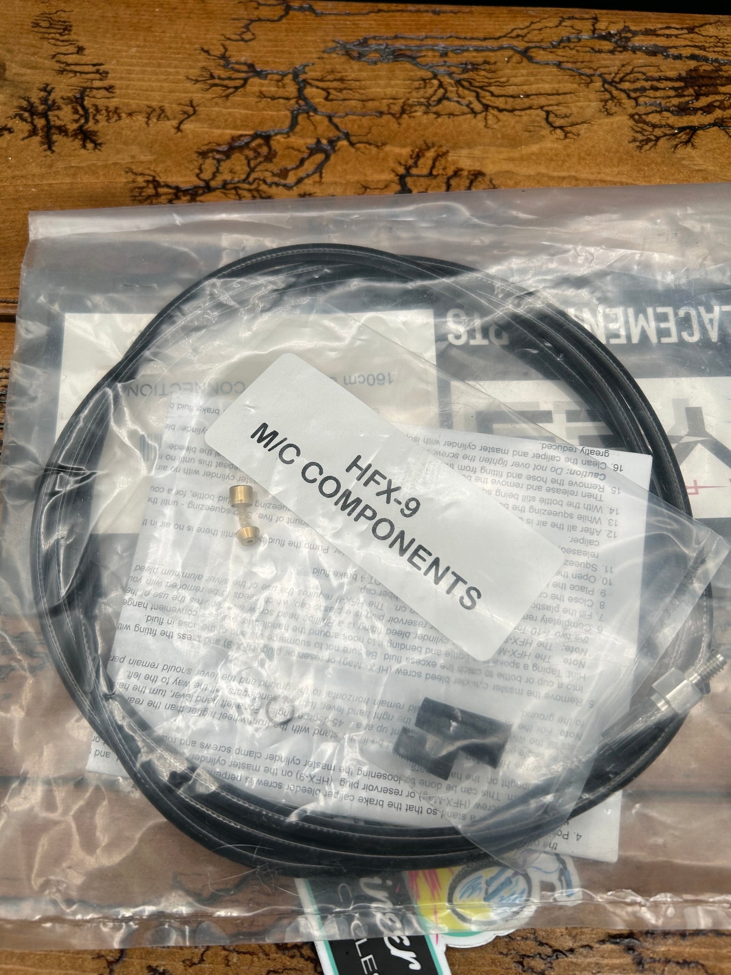 Hayes HFX-9 Hydraulic Disc Brake Hose Kit 160cm Straight Connection NOS