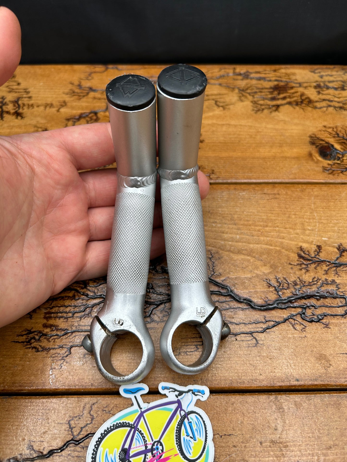 Gary Fisher Silver Bar Ends