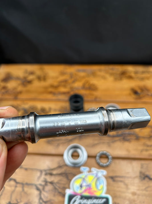 Shimano 68x117.5 English Threaded Square Taper Bottom Bracket