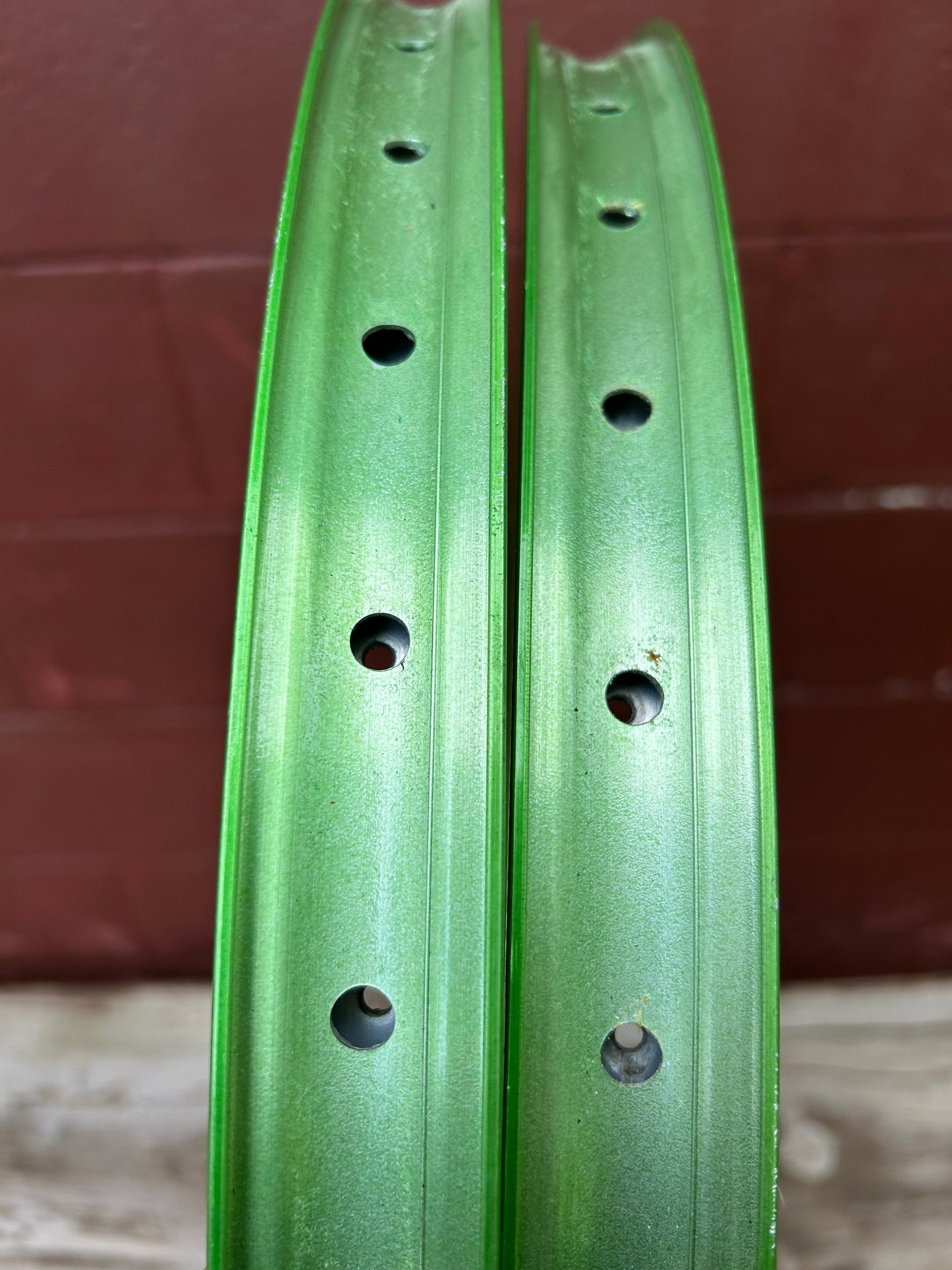 Velocity P35 Green 36 Hole Disc Brake 26" Rims