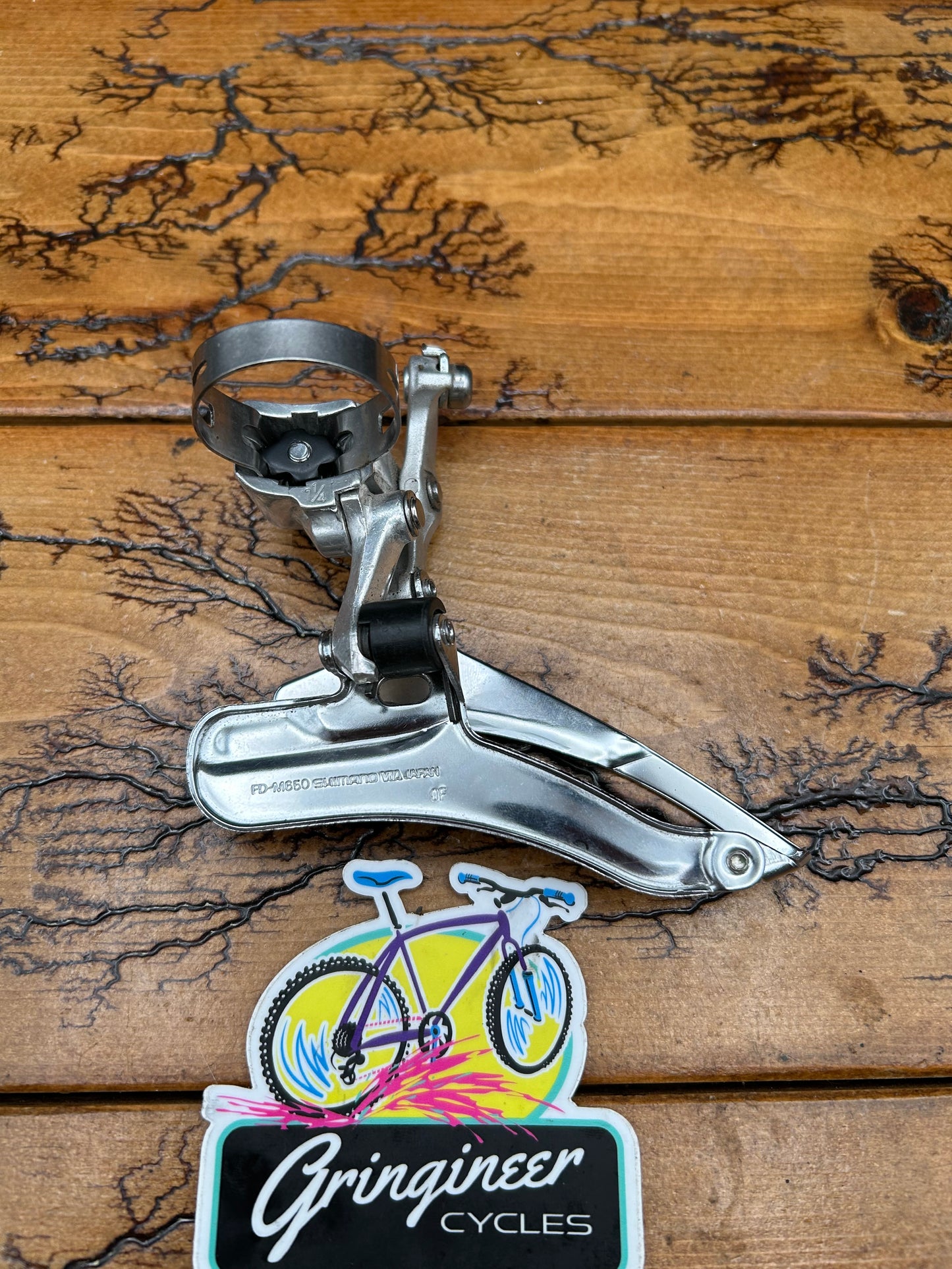 Shimano Deore DX FD-M650 31.8mm Band Clamp Front Derailleur