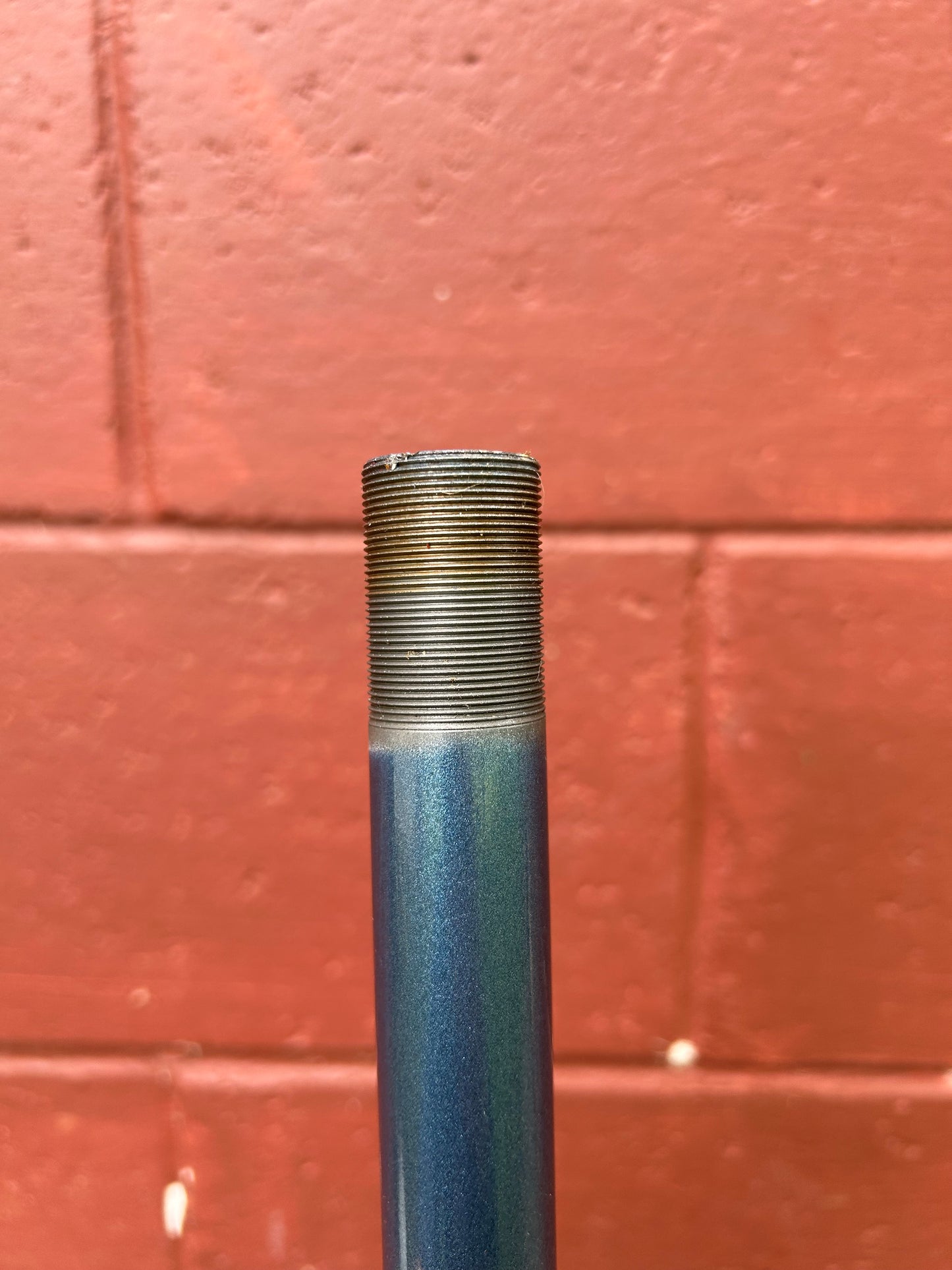 Cycle Pro 4130 Blue 1 Inch Threaded Steel 26" Rigid Fork