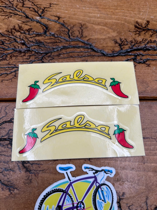 Salsa Brake Booster Decals Set of 2 NOS