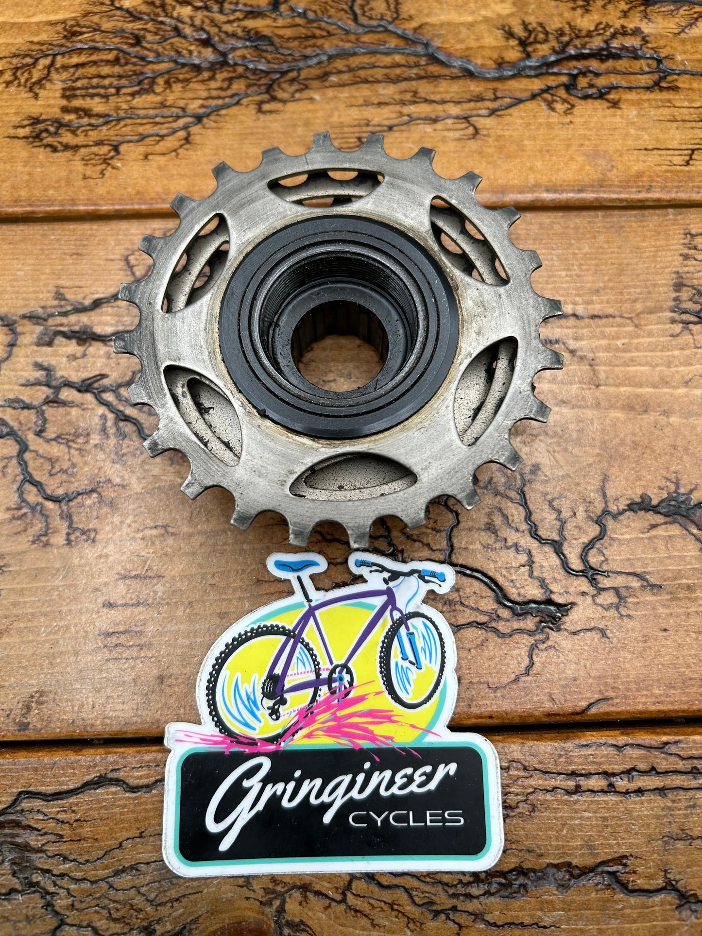 Shimano 600 MF-6208 13-24 6 Speed Freewheel