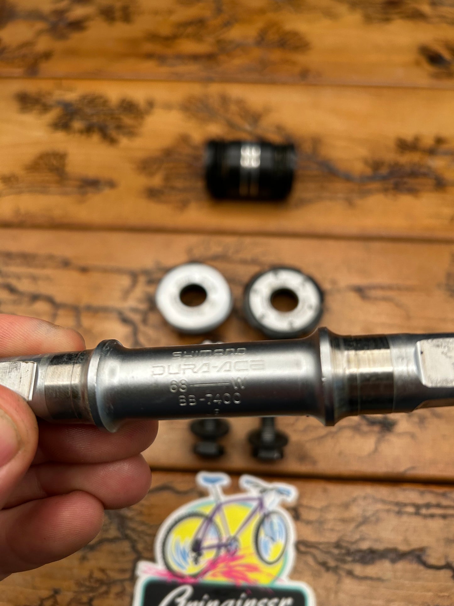 Shimano Dura Ace BB-7400 68x112mm ISO Bottom Bracket