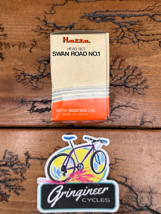 Hatta Swan Road No.1 1 Inch ISO Threaded Headset NOS