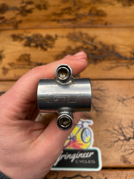 GT 100mm 25.4mm 1 1/8 Inch Steel Threadless Stem