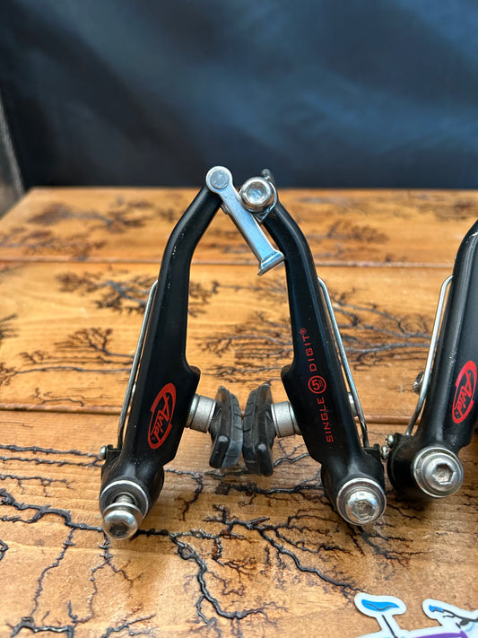 Avid Single Digit 5R Black and Red V Brake Set