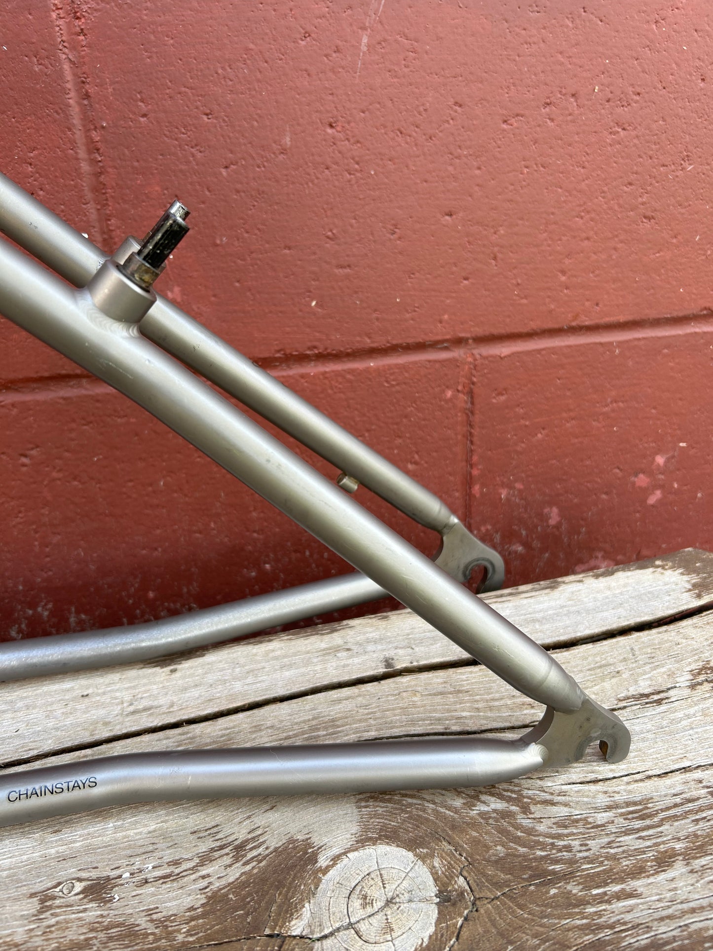 1996 15" Litespeed Obed Titanium Frame