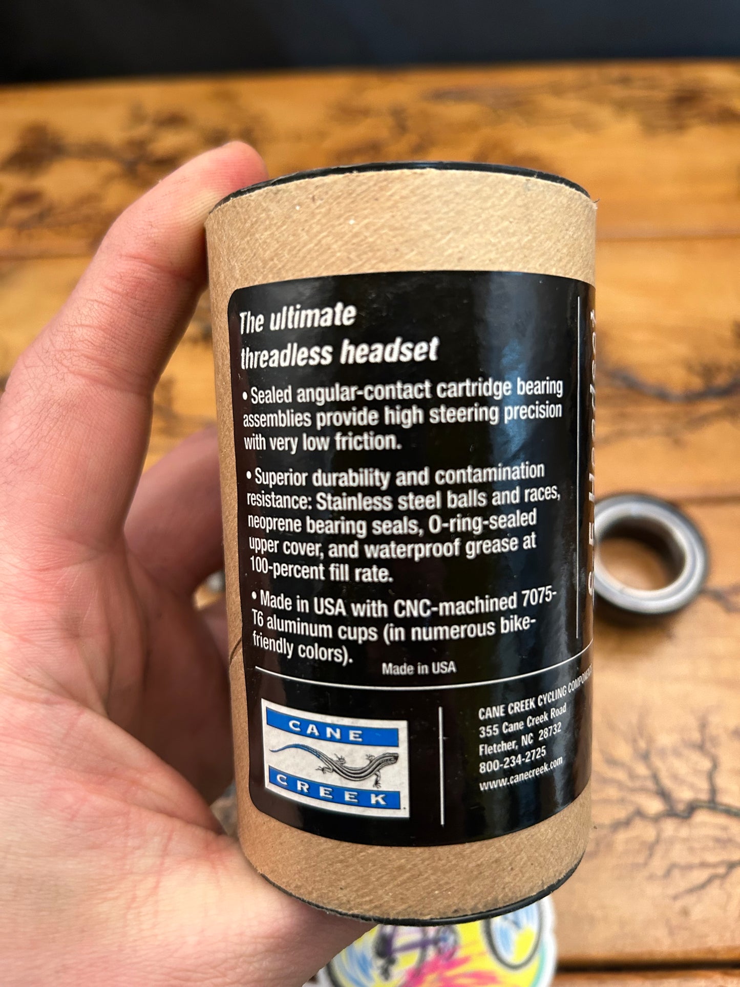 Cane Creek S5 Black 1 Inch Threadless Headset NOS