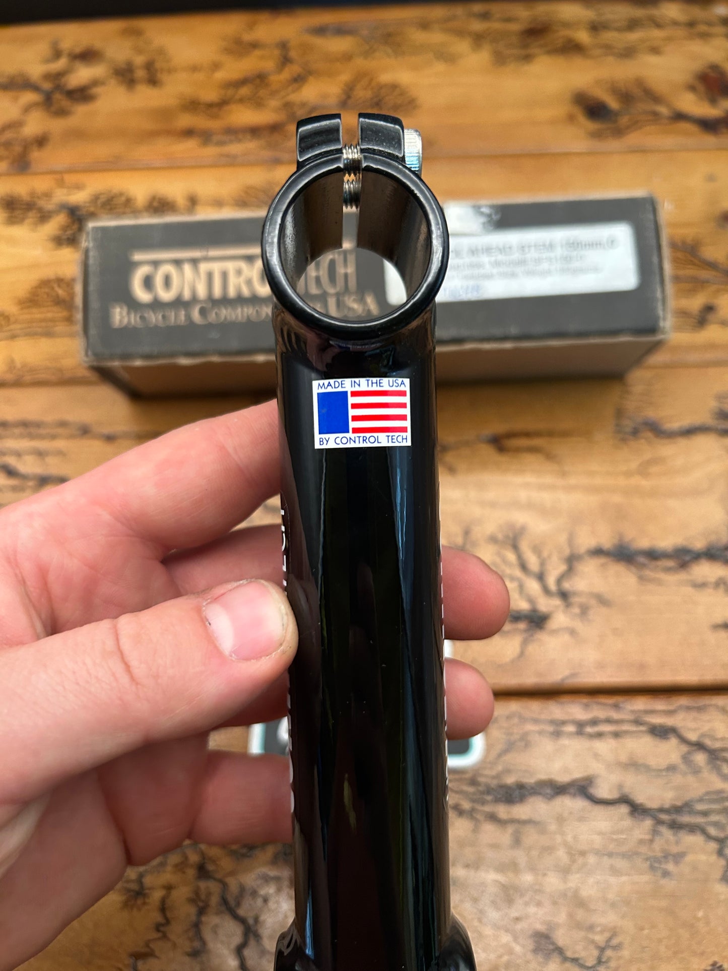 Control Tech 150mm 0 Degree 25.4mm 1 Inch Threadless Stem NOS