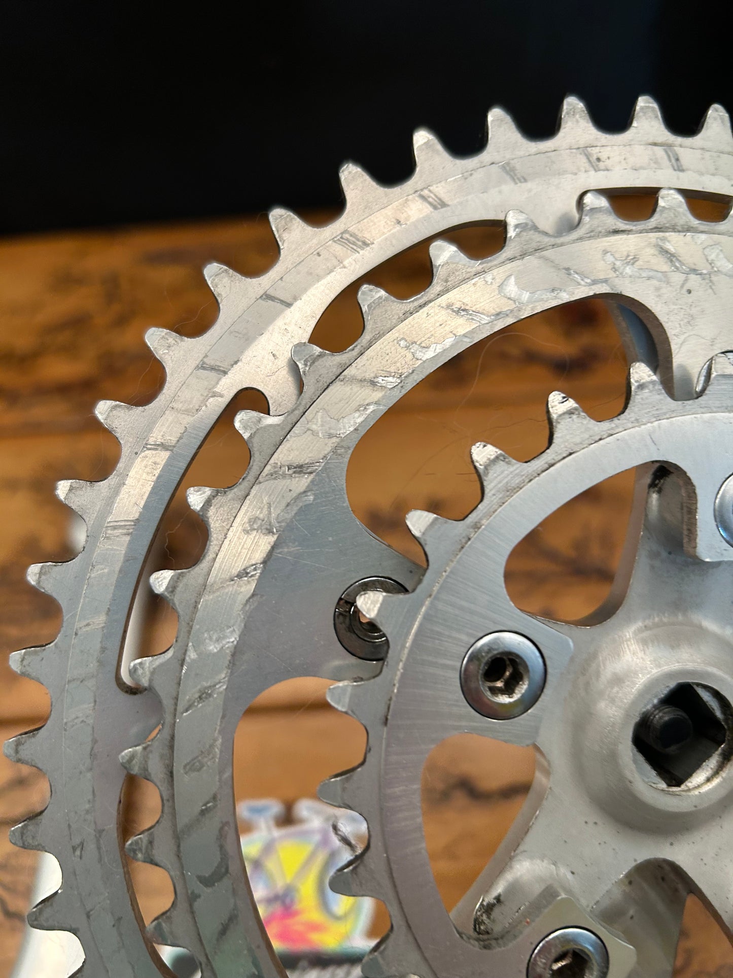 Shimano 600EX M700 FC-6206 170mm 50/42/28 Crankset